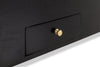 INDIA Barsoffbord 110 Svart