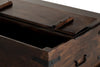 INDIA Kistbord 130 Mörkbrun